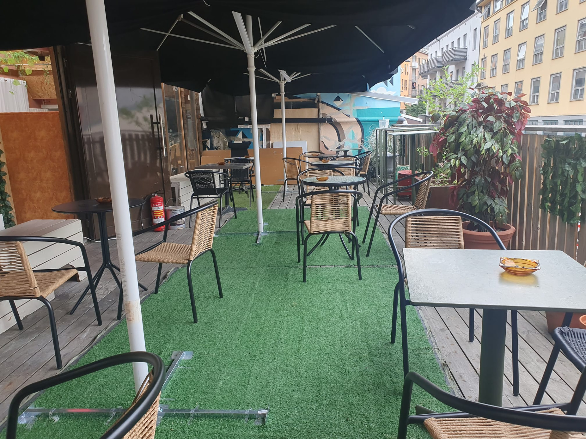 Verandasalen hos Lulu Selskapslokale